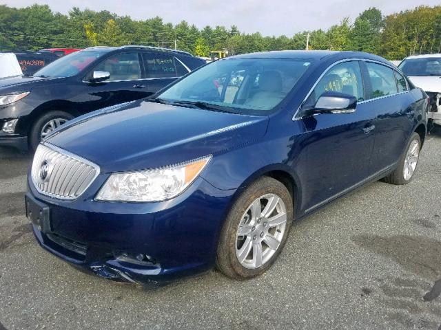 1G4GD5ED2BF204886 - 2011 BUICK LACROSSE C BLUE photo 2