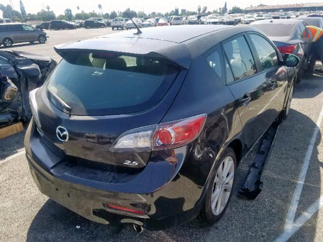 JM1BL1K6XB1364060 - 2011 MAZDA 3 S BLACK photo 4