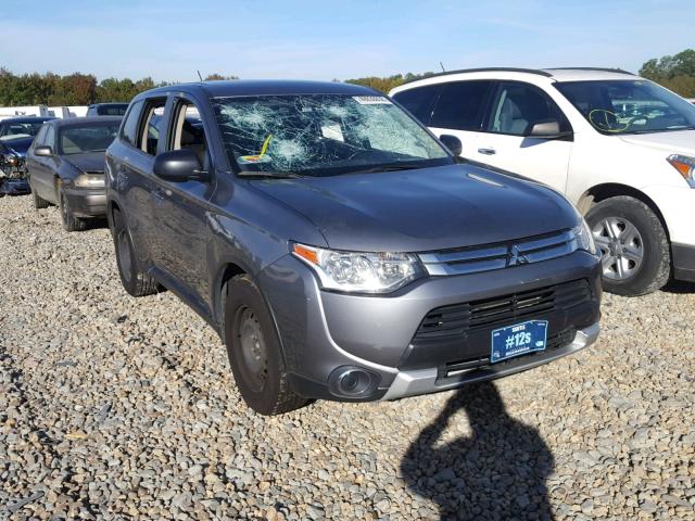 JA4AD2A30FZ010104 - 2015 MITSUBISHI OUTLANDER GRAY photo 1