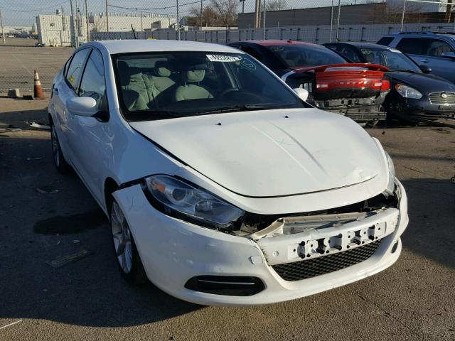 1C3CDFBA6DD221096 - 2013 DODGE DART SXT WHITE photo 1