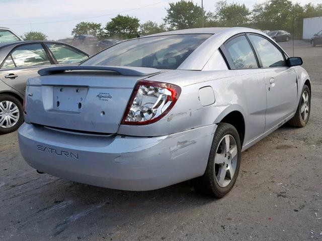 1G8AV15F36Z106630 - 2006 SATURN ION LEVEL SILVER photo 4