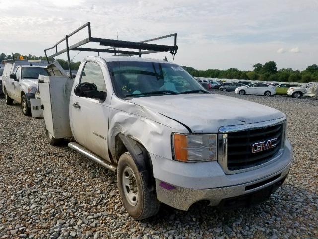 1GTHC44KX9E131322 - 2009 GMC SIERRA C25 WHITE photo 1