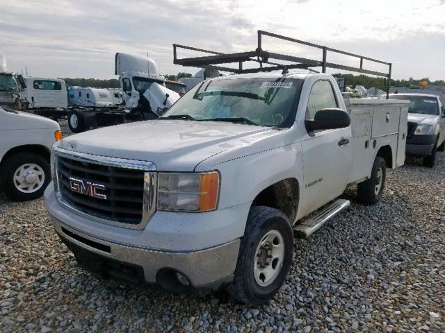 1GTHC44KX9E131322 - 2009 GMC SIERRA C25 WHITE photo 2