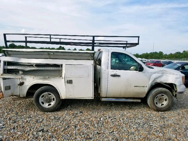 1GTHC44KX9E131322 - 2009 GMC SIERRA C25 WHITE photo 9