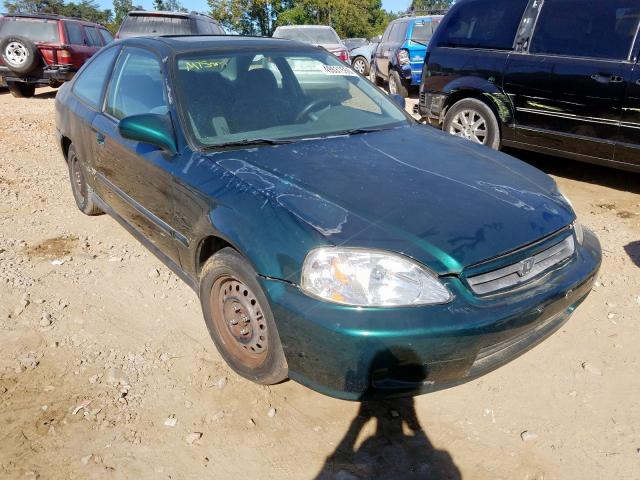 1HGEJ8145YL080930 - 2000 HONDA CIVIC EX GREEN photo 1