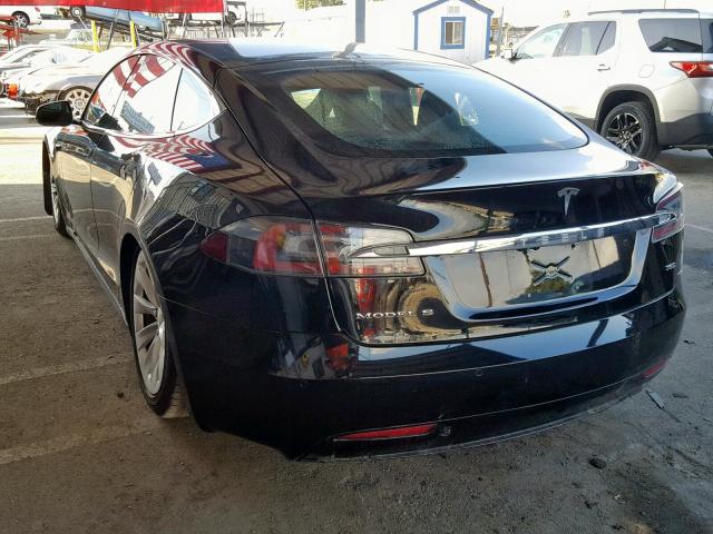 5YJSA1E22JF280741 - 2018 TESLA MODEL S أسود صورة 3