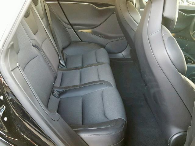 5YJSA1E22JF280741 - 2018 TESLA MODEL S أسود صورة 6