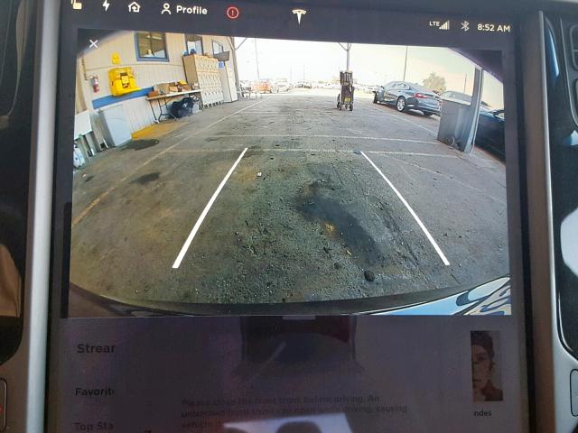 5YJSA1E22JF280741 - 2018 TESLA MODEL S أسود صورة 9