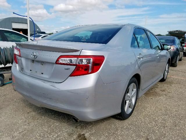 4T1BF1FK8CU600814 - 2012 TOYOTA CAMRY BASE SILVER photo 4