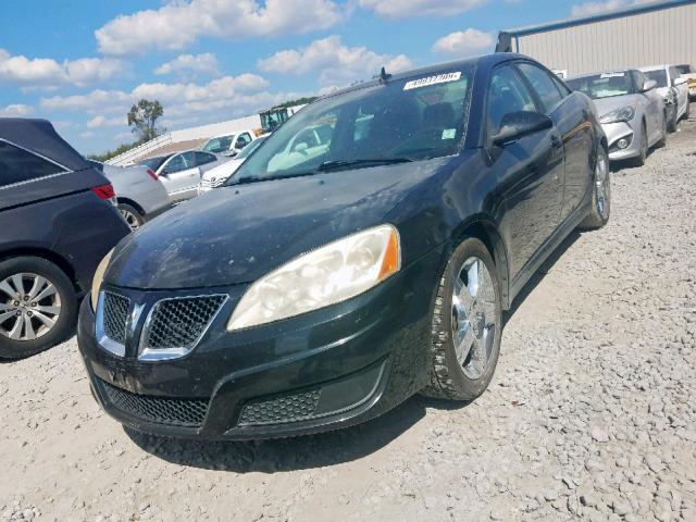 1G2ZA5E01A4126327 - 2010 PONTIAC G6 BLACK photo 2