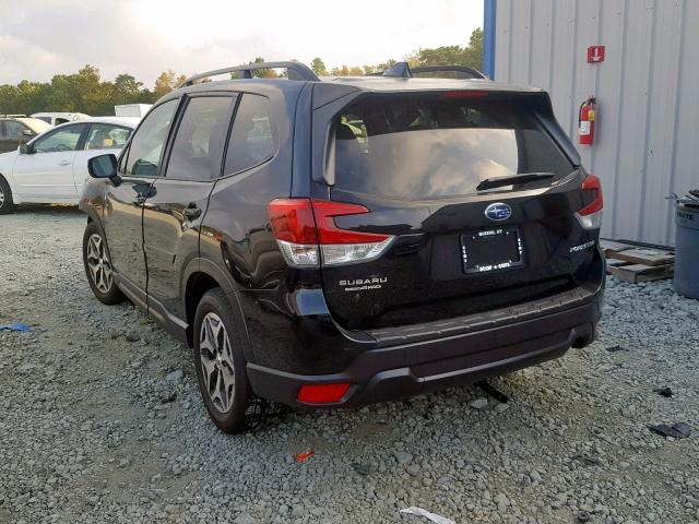 JF2SKAGCXKH525422 - 2019 SUBARU FORESTER P BLACK photo 3