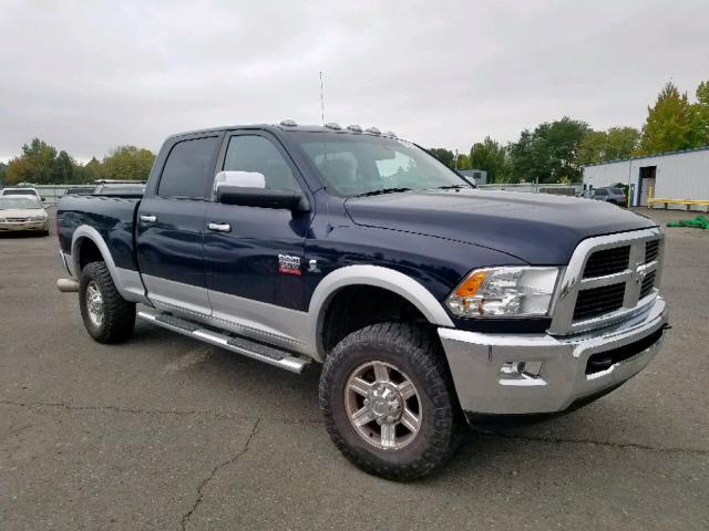 3C6UD5FL6CG293088 - 2012 DODGE RAM 2500 L BLUE photo 1