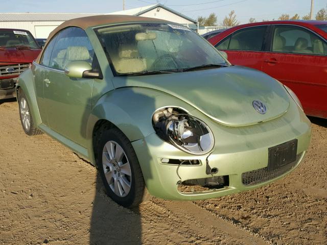 3VWRF31Y89M402092 - 2009 VOLKSWAGEN NEW BEETLE 绿色 照片 1