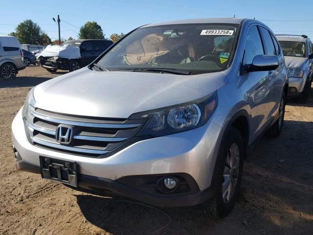 2HKRM4H57DH602535 - 2013 HONDA CR-V EX SILVER photo 2