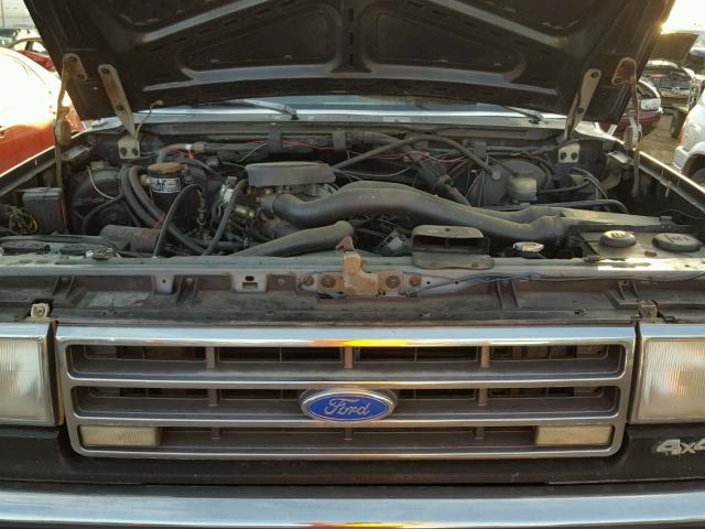 1FMEU15N9MLA62386 - 1991 FORD BRONCO U10 BLACK photo 7