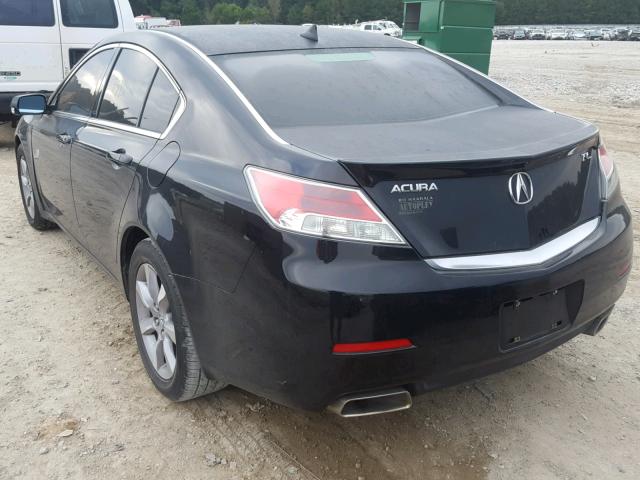 19UUA8F52CA024056 - 2012 ACURA TL BLACK photo 3