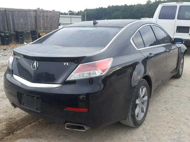 19UUA8F52CA024056 - 2012 ACURA TL BLACK photo 4