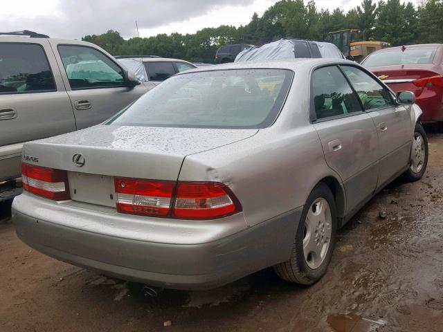 JT8BF28G1Y5090762 - 2000 LEXUS ES 300 SILVER photo 4