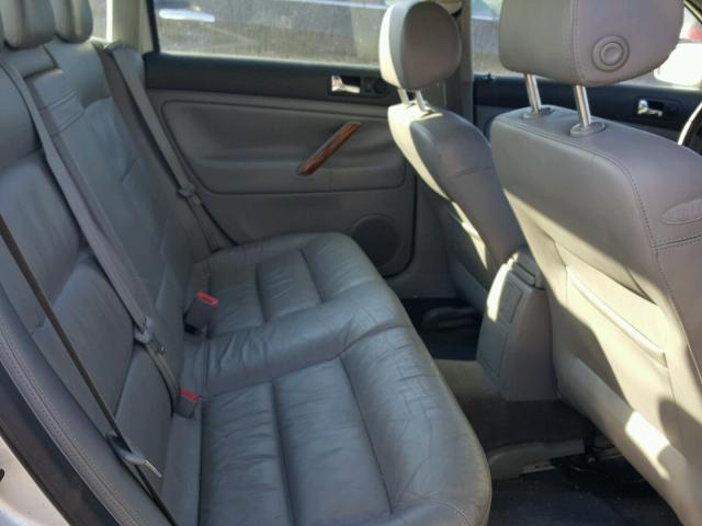 WVWRH63B33P265040 - 2003 VOLKSWAGEN PASSAT GLX 银色 照片 6