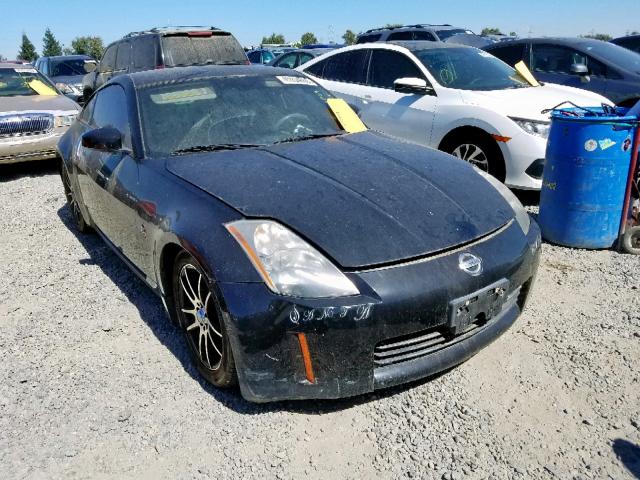 JN1AZ34EX3T020778 - 2003 NISSAN 350Z COUPE BLACK photo 1