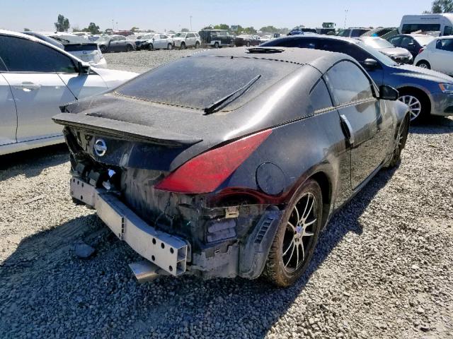 JN1AZ34EX3T020778 - 2003 NISSAN 350Z COUPE BLACK photo 4