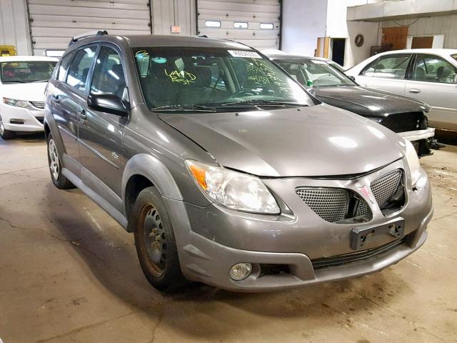 5Y2SL658X7Z418430 - 2007 PONTIAC VIBE GRAY photo 1