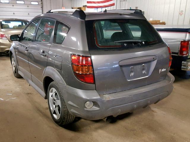 5Y2SL658X7Z418430 - 2007 PONTIAC VIBE GRAY photo 3