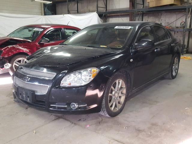 1G1ZK577484256527 - 2008 CHEVROLET MALIBU LTZ 黑色 照片 2