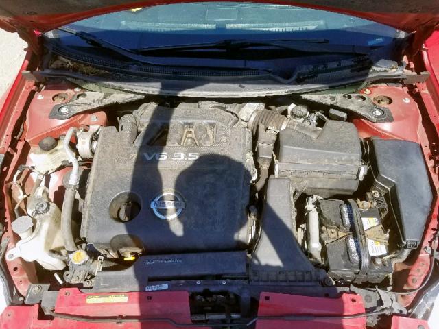 1N4BL24EX9C131830 - 2009 NISSAN ALTIMA 3.5 RED photo 7