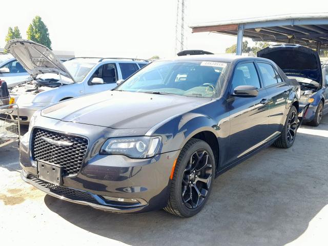 2C3CCABG3KH559856 - 2019 CHRYSLER 300 S BLUE photo 2