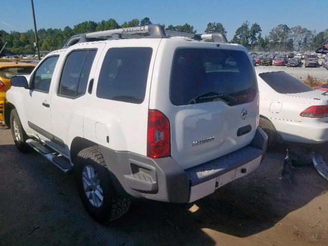 5N1AN0NU0FN657583 - 2015 NISSAN XTERRA X WHITE photo 3