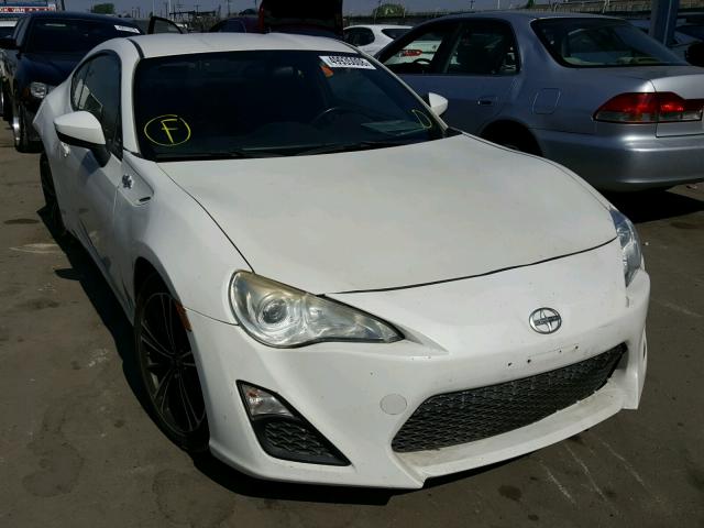 JF1ZNAA1XD2707144 - 2013 TOYOTA FR-S WHITE photo 1