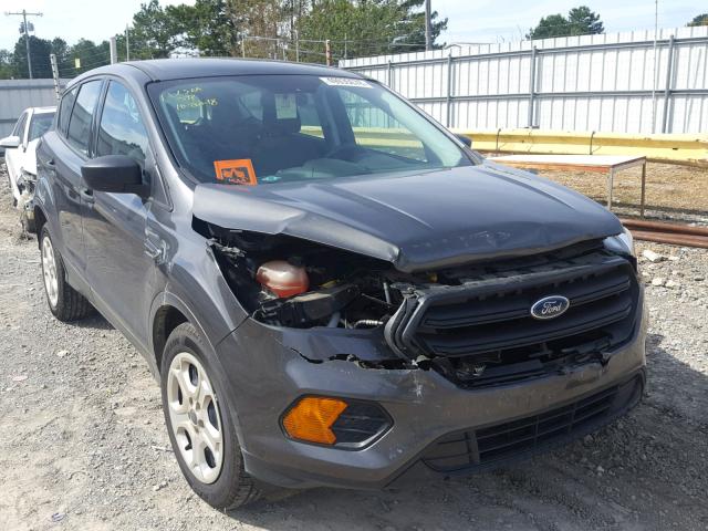 1FMCU0F76HUA75520 - 2017 FORD ESCAPE S GRAY photo 1