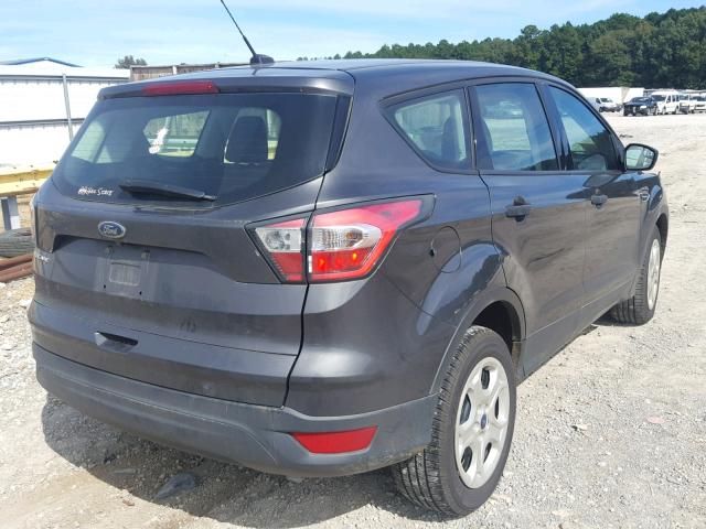 1FMCU0F76HUA75520 - 2017 FORD ESCAPE S GRAY photo 4