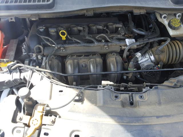 1FMCU0F76HUA75520 - 2017 FORD ESCAPE S GRAY photo 7