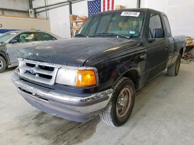 1FTCR14A5VTA55660 - 1997 FORD RANGER SUP BLACK photo 2