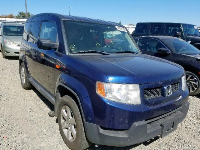 5J6YH2H70AL006254 - 2010 HONDA ELEMENT EX BLUE photo 1