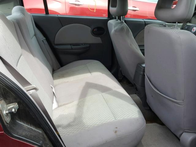 1G8AJ52F15Z164628 - 2005 SATURN ION LEVEL MAROON photo 6