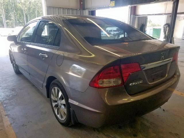 2HGFA1F97AH507270 - 2010 HONDA CIVIC EXL 灰色 照片 3