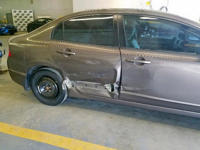 2HGFA1F97AH507270 - 2010 HONDA CIVIC EXL 灰色 照片 9
