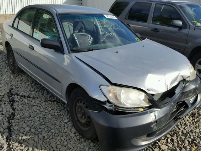 2HGES16344H620215 - 2004 HONDA CIVIC DX V SILVER photo 1