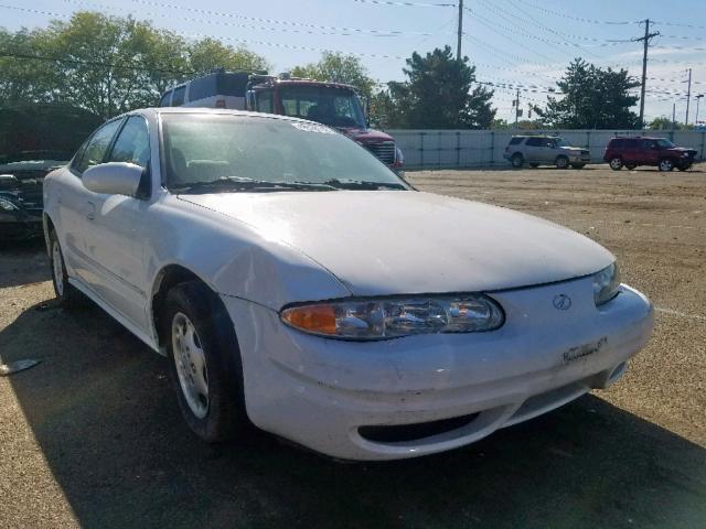 1G3NL52E91C217355 - 2001 OLDSMOBILE ALERO GL WHITE photo 1