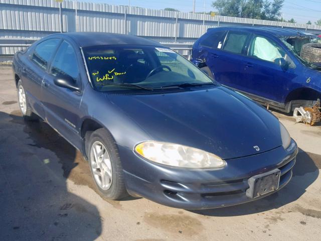 2B3HD46R31H615614 - 2001 DODGE INTREPID S BLUE photo 1