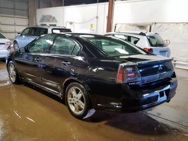 4A3AB76S94E141039 - 2004 MITSUBISHI GALANT GTS BLACK photo 3