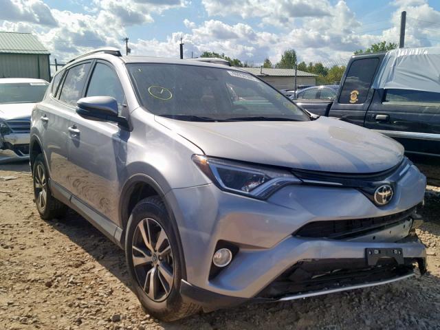 2T3RFREV4JW789250 - 2018 TOYOTA RAV4 ADVEN SILVER photo 1