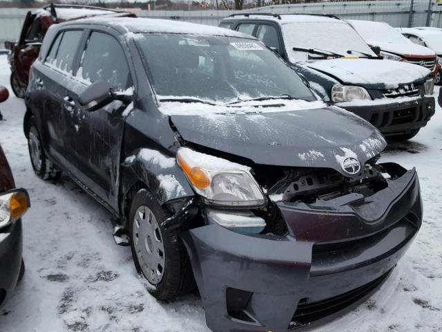 JTKKU4B41AJ055257 - 2010 TOYOTA SCION XD GRAY photo 1