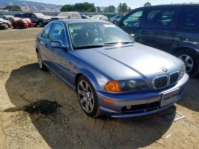 WBABM3345YJN84816 - 2000 BMW 323 CI BLUE photo 1