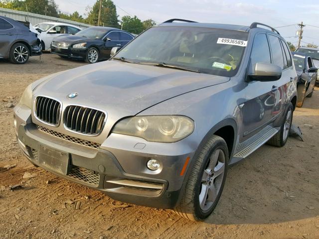 5UXFE43567L012655 - 2007 BMW X5 3.0I GRAY photo 2