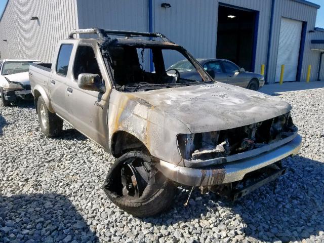 1N6ED27Y8YC392587 - 2000 NISSAN FRONTIER C GRAY photo 1