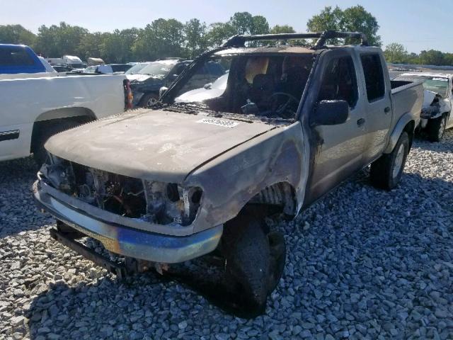 1N6ED27Y8YC392587 - 2000 NISSAN FRONTIER C GRAY photo 2